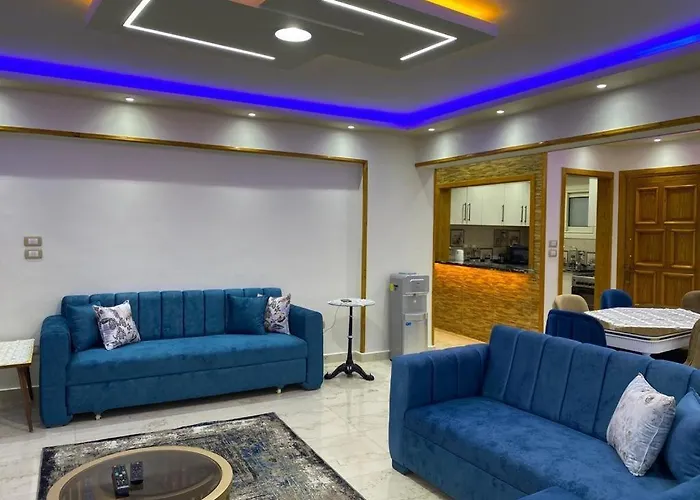 Maxeem Direct Sea View Apartment Super Lux 2 Bed Rooms Maamoura Beach شاليه سوبر لوكس مجموعه مكسيم شاطىء المعموره على البحرمع كارنيهات بوابه طول السنه و الشاطىء الخاص من اول مايو الى نهايه اكتوبر للعائلات