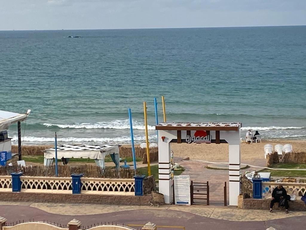 Maxeem Direct Sea View Apartment: Beachfront Luxury In Maamoura Alexandria